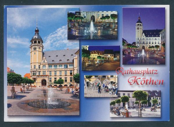 Rathausplatz in Köthen